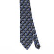Front Front Detail of Vintage 1990's Geometric Patterned Tie