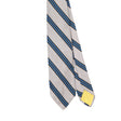 Front Front Detail of Vintage 1990's Brooks Brothers Striped Patterned Tie