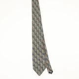 Front Front of Vintage 1990's Stafford Geometric Patterned Tie