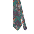 Front Front Detail of Vintage 1980's Abstract Patterned Tie