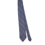 Front Front of Vintage 1990's Yves Saint Laurent Striped Patterned Tie