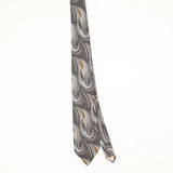 Front Front of Vintage 1990's Abstract Patterned Tie