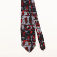 Front Detail of Vintage 1990's Abstract Patterned Tie