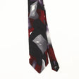 Front Front Detail of Vintage 1990's Abstract Patterned Tie