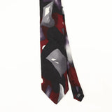 Front Front Detail of Vintage 1990's Abstract Patterned Tie