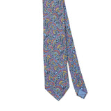 Front Front Detail of Vintage 1990's Paisley Paisley Patterned Tie