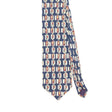 Front Front Detail of Vintage 1990's Geometric Patterned Tie