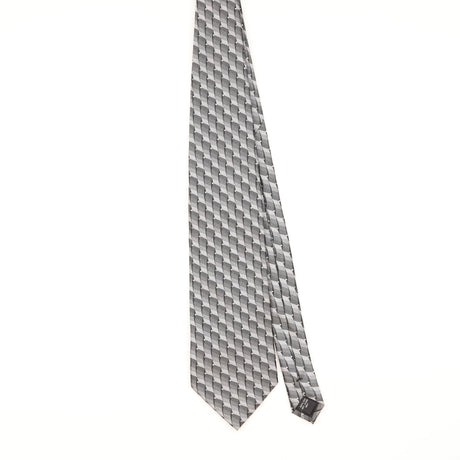Front of Vintage Pierre Cardin Geometric Patterned Tie