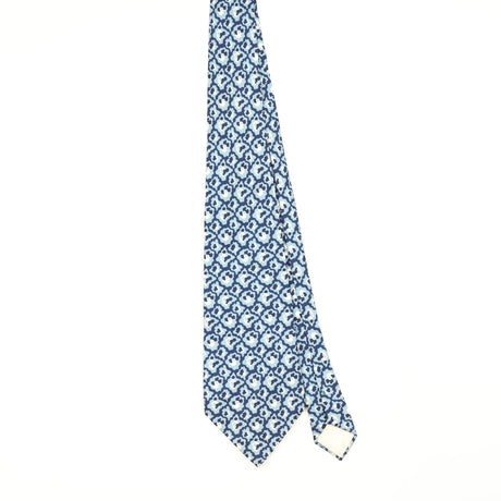 Front Front of Vintage 1980's Nina Ricci Geometric Patterned Tie