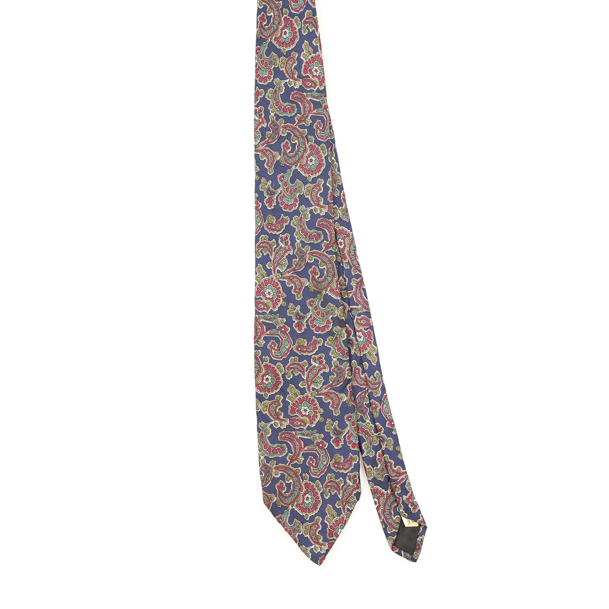 Front of Vintage 1990's Ferrell Reed Paisley Patterned Tie