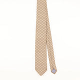 Front of Vintage 1990's Brunosacci Geometric Patterned Tie