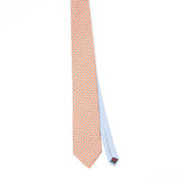 Front Front of Vintage 1990's Tommy Hilfiger Foulard Geometric Patterned Tie