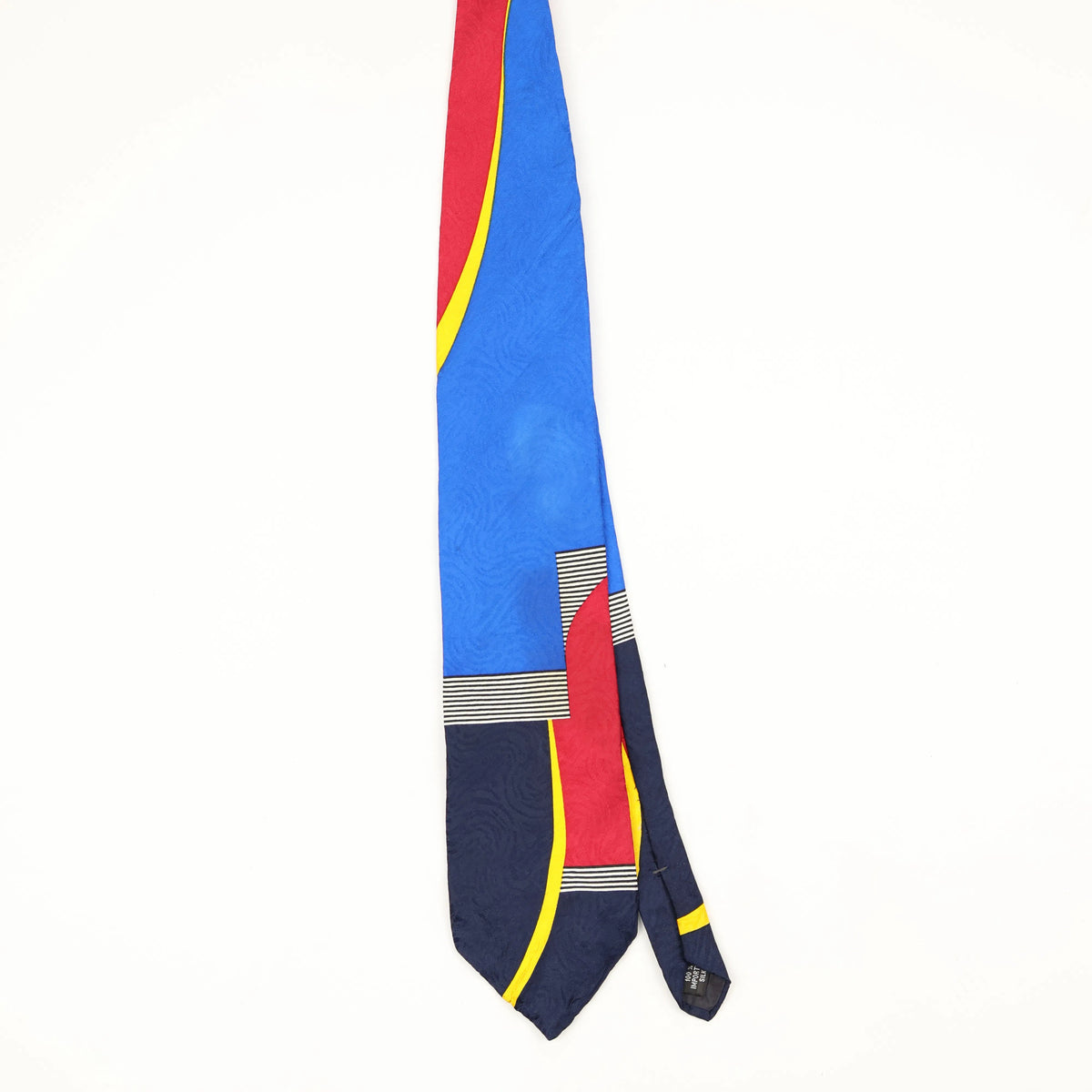 Front Front of Vintage 1990's Krizia Uomo Abstract Patterned Tie
