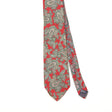 Front Detail of Vintage 1990's Paisley Patterned Tie
