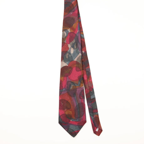 Front of Vintage 1990's Van Heusen Abstract Patterned Tie