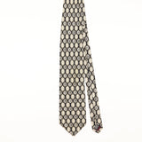 Front of Vintage 1990's Geoffrey Beene Geometric Patterned Tie
