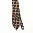 Front Front Detail of Vintage 1990's Geometric Patterned Tie