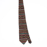 Front Front of Vintage 1990's Bill Blass Striped Patterned Tie