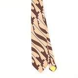 Front Front of Vintage 1970's U.S. Polo Assn. Geometric Patterned Tie