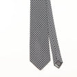 Front Detail of Vintage 1990's Tie Rack Charleston Geometric Patterned Tie