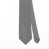 Front Detail of Vintage 1990's Tie Rack Charleston Geometric Patterned Tie
