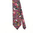 Front Detail of Vintage 1990's Smithsonian Institution Abstract Patterned Tie