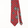 Front Detail of Vintage 1990's Stafford Geometric Patterned Tie