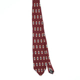 Front Front of Vintage 1990's Croft & Barrow Foulard Geometric Patterned Tie
