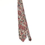 Front Front of Vintage 1990's Disney Mickey Mouse Floral Patterned Tie