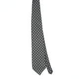 Front Front of Vintage 1990's Foulard Geometric Patterned Tie