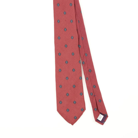 Front Front Detail of Vintage 1990's Gant Geometric Patterned Tie
