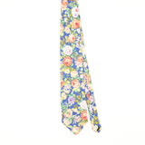 Front of Vintage 1980's Floral Patterned Tie