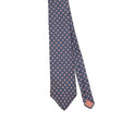 Front Front Detail of Vintage 1980's Yves Saint Laurent Diamonds Geometric Patterned Tie