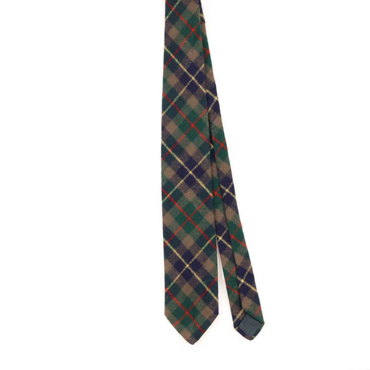 Front of Vintage 1990's Pendleton Plaids & Checks Patterned Tie