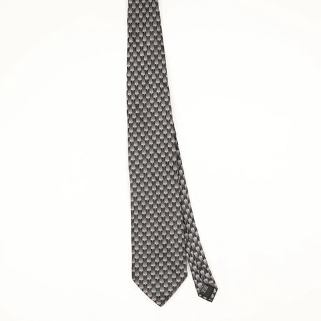Front Front of Vintage Puritan Geometric Patterned Tie