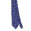Front Front Detail of Vintage Ralph Lauren Crest Striped Patterned Tie