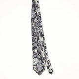Front Front of Vintage 1990's J.T. Beckett Swirls Abstract Patterned Tie