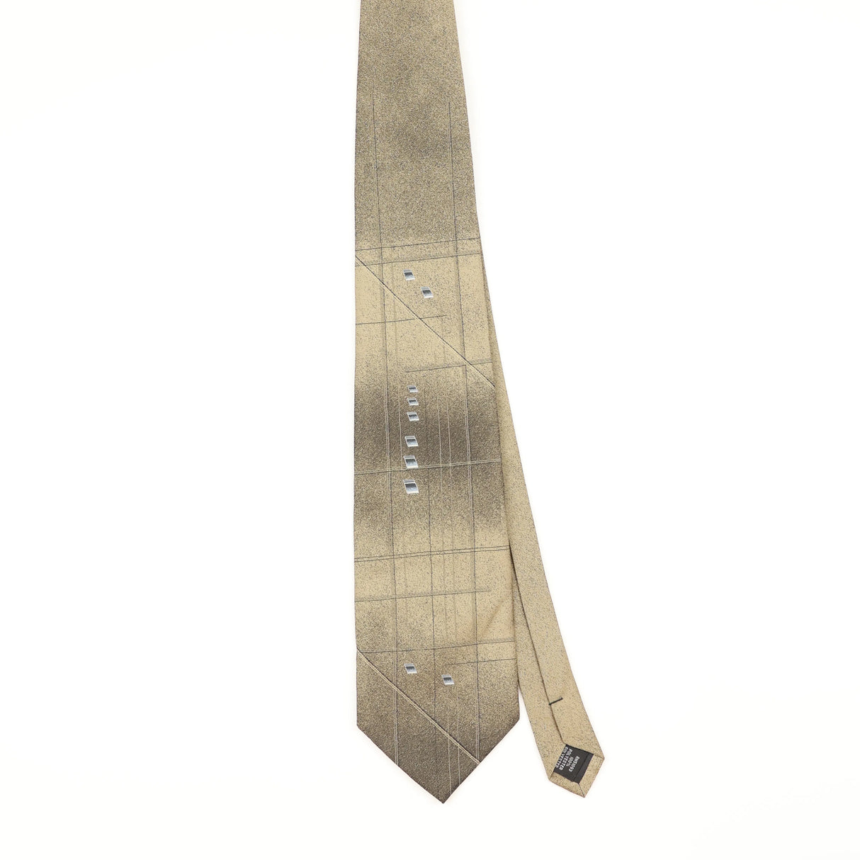 Front of Vintage Towncraft Geometric Patterned Tie