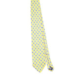 Front Front of Vintage 1990's Lands' End Geometric Patterned Tie