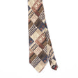 Front Front Detail of Vintage 1990's Bachrach Geometric Patterned Tie