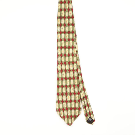 Front Front of Vintage 1990's Guess Geometric Patterned Tie