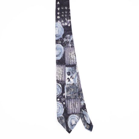 Front Front of Vintage 1990's Abstract Patterned Tie