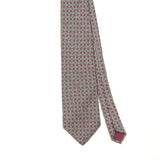 Front Detail of Vintage 1990's Paisley Patterned Tie