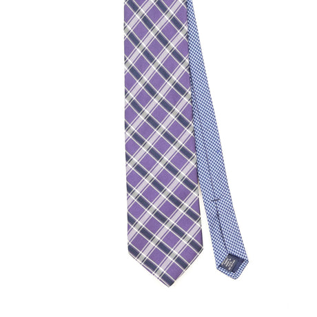 Front Front Detail of Vintage 1990's Tommy Hilfiger Check Patterned Tie