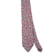 Front Front Detail of Vintage 1990's Paisley Patterned Tie