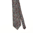 Front Front Detail of Vintage 1990's Geometric Patterned Tie