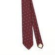 Front Detail of Vintage 1990's Polka Dot Patterned Tie