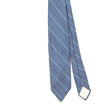 Front Detail of Vintage 1990's Christian Dior Striped Patterned Tie