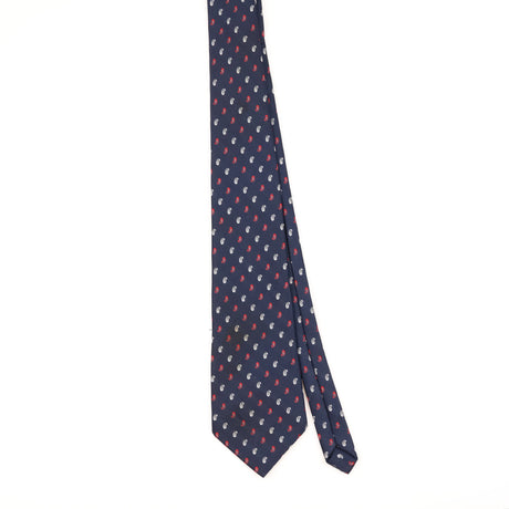 Front of Vintage 1980's Tootal Paisley Patterned Tie