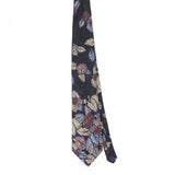 Front Front of Vintage Floral Patterned Tie
